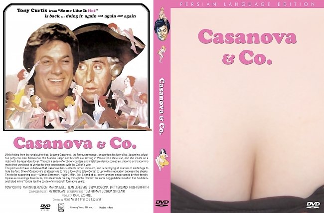 dvd cover Casanova & Co. 1976 Dvd Cover