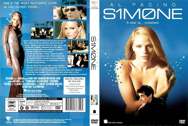 dvd cover Simone 2002 Dvd Cover