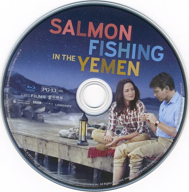 dvd cover Salmon Fishing In The Yemen 2011 R1 Disc Dvd Cover