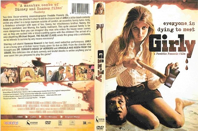 dvd cover Girly 1970 R0 Dvd Cover