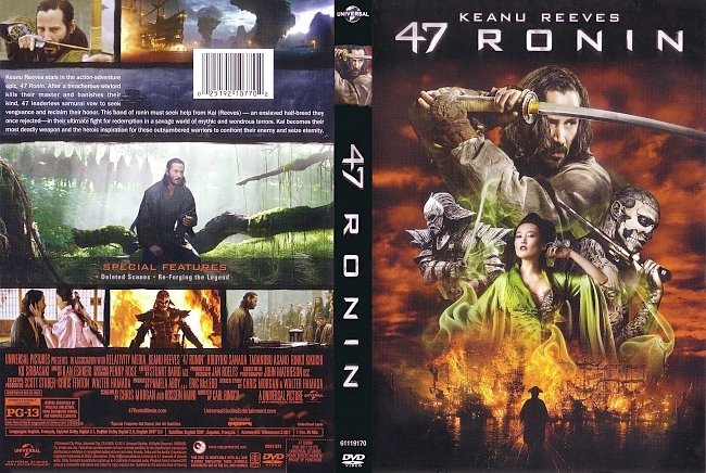 dvd cover 47 Ronin 2013 Dvd Cover