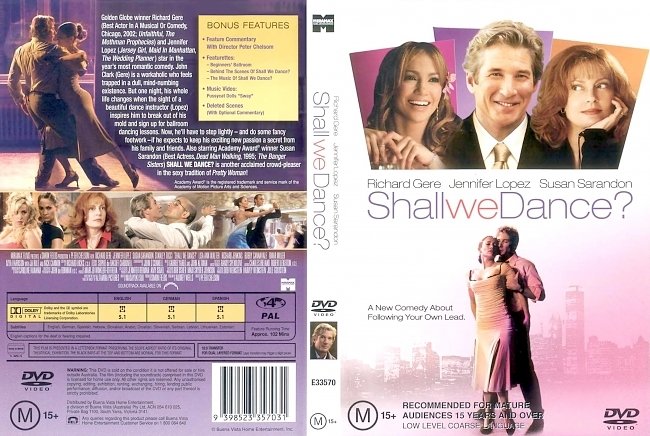 dvd cover Shall We Dance 2004 Dvd Cover