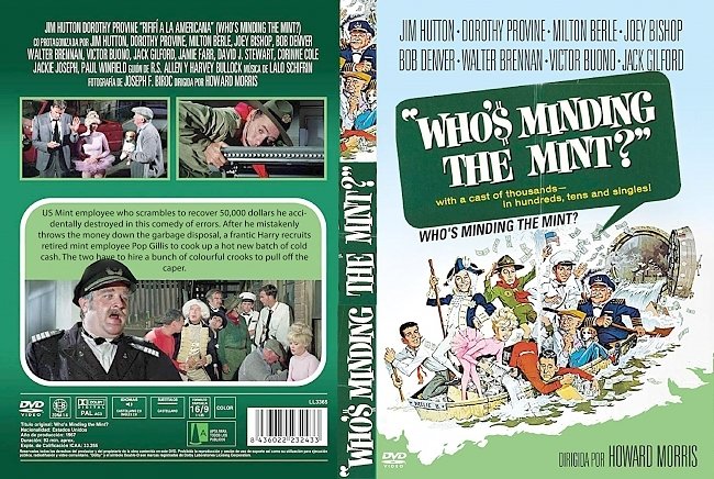 dvd cover Whos Minding The Mint 1967 Dvd Cover