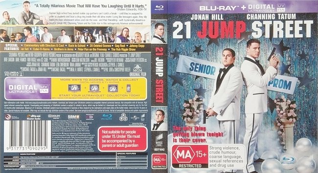 dvd cover 21 Jump Street 2012 R0 Dvd Cover