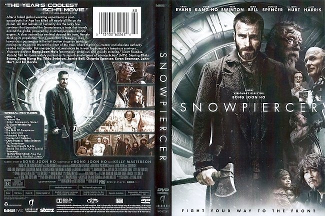 dvd cover Snowpiercer 2013 Dvd Cover
