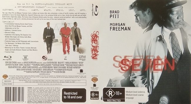 dvd cover Se7en 2012 R0 Dvd Cover