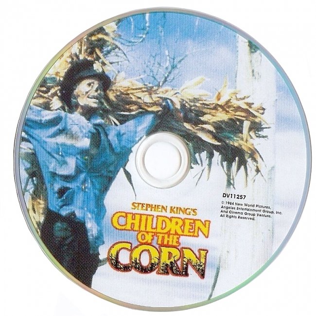 dvd cover Children Of The Corn 1984 R1 Disc Dvd Cover