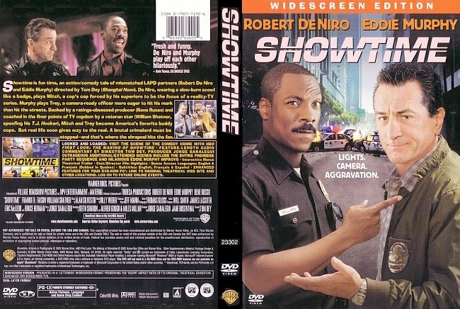 dvd cover Showtime 2002 Dvd Cover