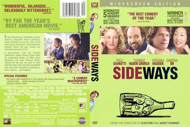 dvd cover Sideways 2004 Dvd Cover