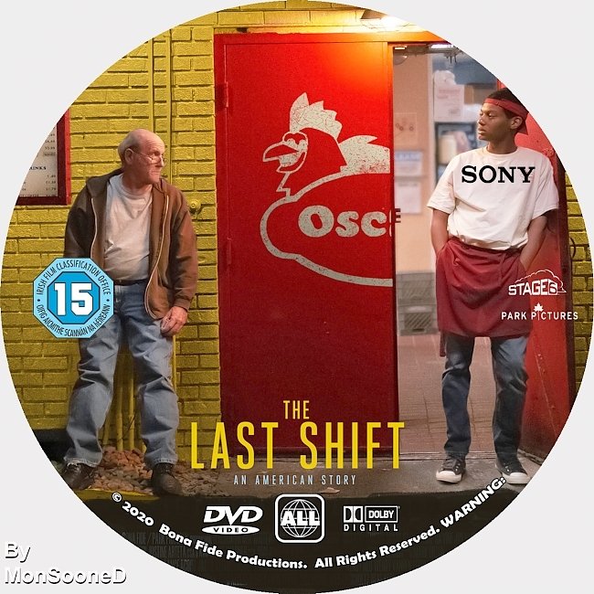 dvd cover The Last Shift 2020 Dvd Disc Dvd Cover