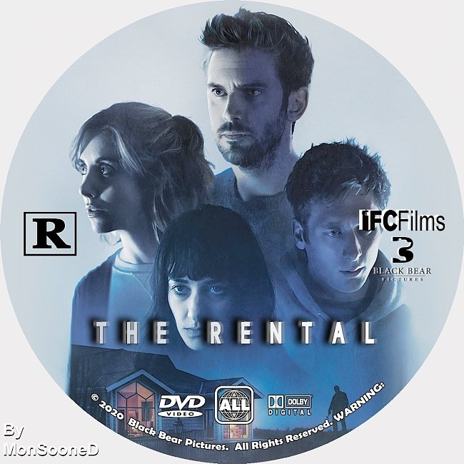 dvd cover The Rental 2020 Dvd Disc Dvd Cover
