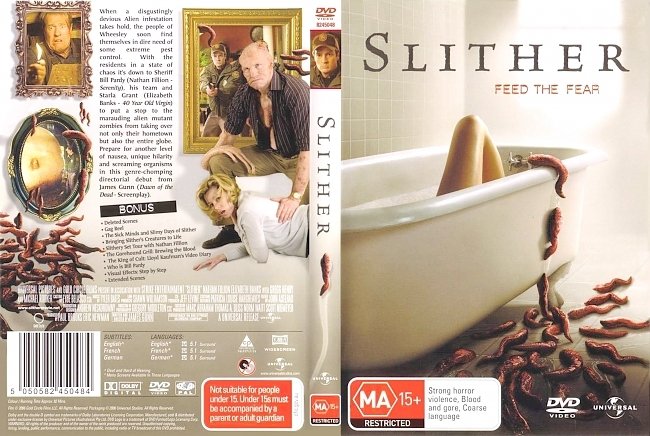 dvd cover Slither 2006 Dvd Cover