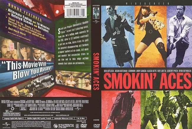 dvd cover Smokin Aces 2007 Dvd Cover