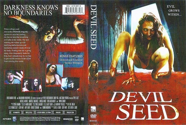 dvd cover Devil Seed 2012 Dvd Cover