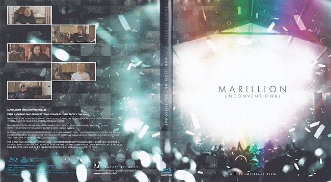 dvd cover Marillion - Unconventional 2015 Dvd Cover