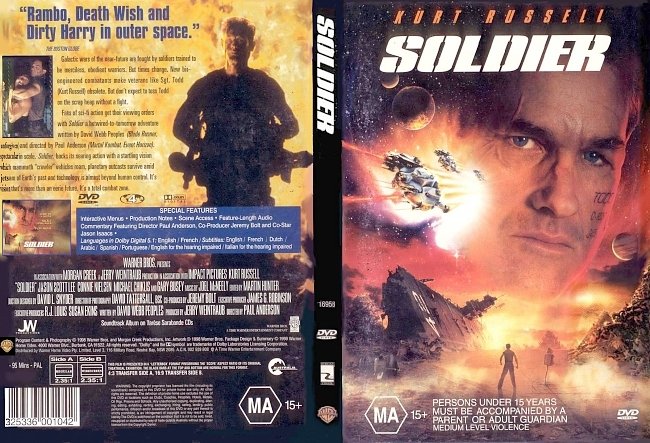 dvd cover Soldier 1998 Dvd Cover