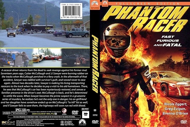 dvd cover Phantom Racer 2009 Dvd Cover
