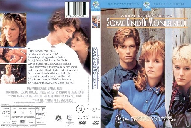 dvd cover Some Kind Of Wonderful 1987 Dvd Cover
