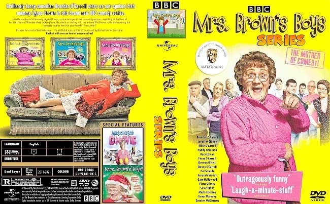 dvd cover Mrs Brown's Boys Series 2021 Dvd Cover