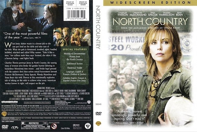 dvd cover North Country 2005 Dvd Cover