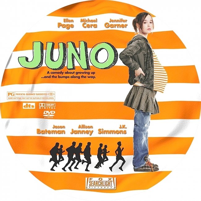 dvd cover Juno 2007 R1 Disc Dvd Cover
