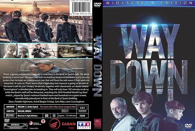 dvd cover Way Down 2021 Dvd Cover