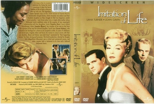 dvd cover Imitation Of Life 1959 R1 Dvd Cover