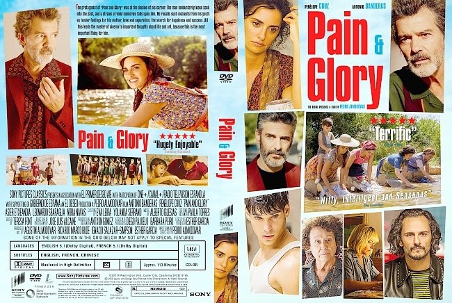 dvd cover Pain And Glory 2019 Dvd Cover