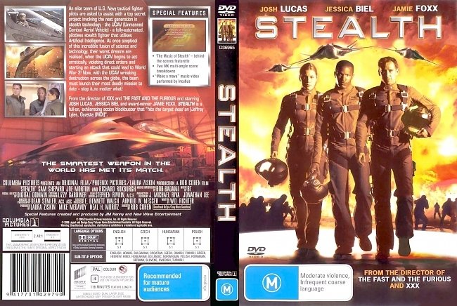 dvd cover Stealth 2005 Dvd Cover