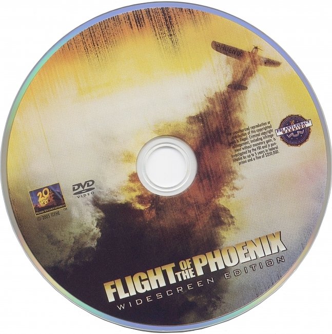 dvd cover Flight Of The Phoenix 2004 R1 Disc Dvd Cover