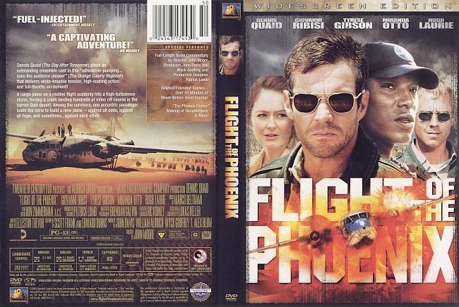 dvd cover Flight Of The Phoenix 2004 Dvd Cover