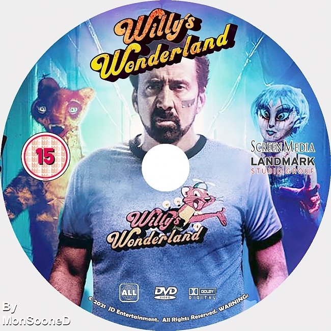 dvd cover Willys Wonderland 2021 Dvd Disc Dvd Cover