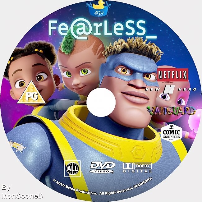 dvd cover Fearless 2020 Dvd Disc Dvd Cover