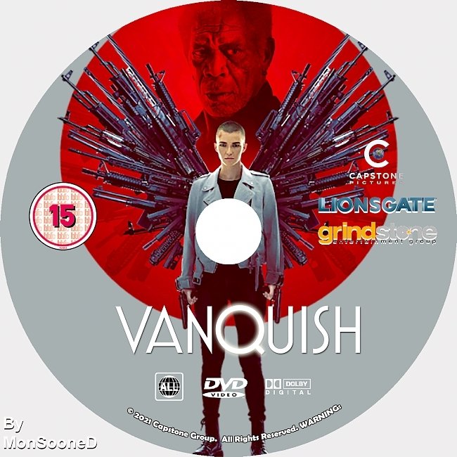 dvd cover Vanquish 2021 Dvd Disc Dvd Cover