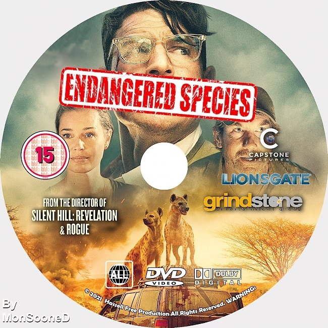 dvd cover Endangered Species 2021 Dvd Disc Dvd Cover
