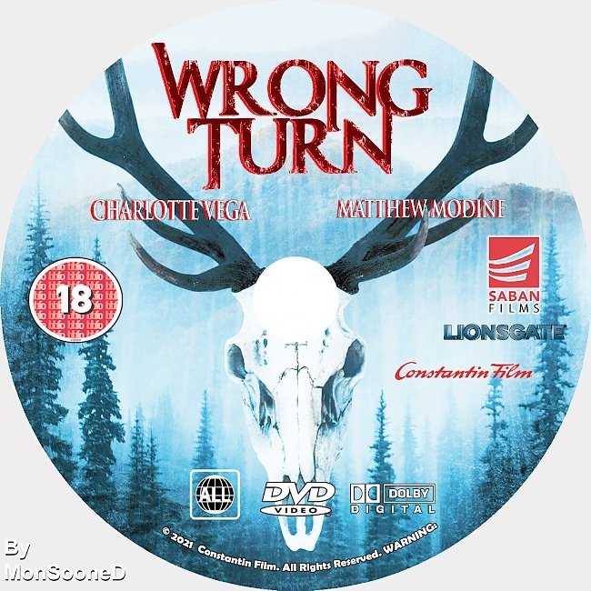 dvd cover Wrong Turn 2021 Dvd Disc Dvd Cover