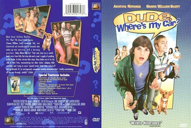 dvd cover Dude Wheres My Car 2000 Dvd Cover