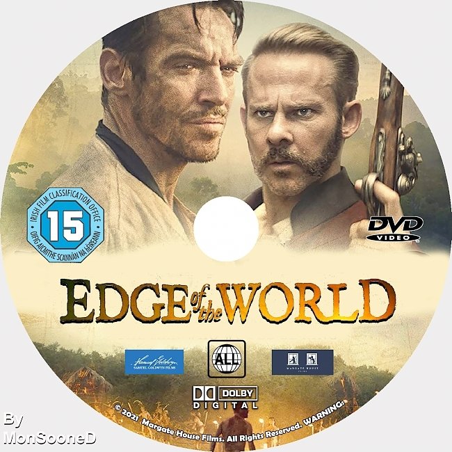 dvd cover Edge Of The World 2021 Dvd Disc Dvd Cover