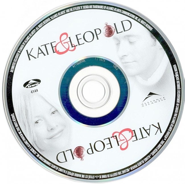 dvd cover Kate & Leopold 2001 R1 Disc Dvd Cover