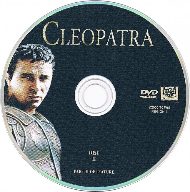 dvd cover Cleopatra 1963 R1 Disc 2 Dvd Cover