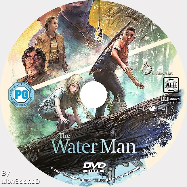 dvd cover The Water Man 2020 Dvd Disc Dvd Cover