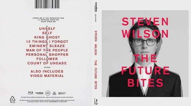 dvd cover Steven Wilson - The Future Bites 2021 Dvd Cover