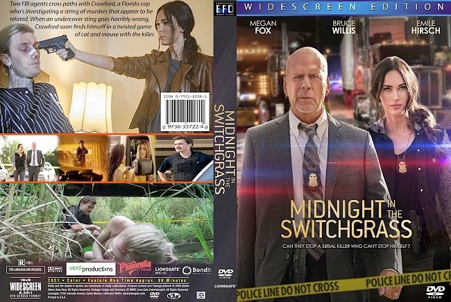 dvd cover Midnight In The Switchgrass 2021 Dvd Cover