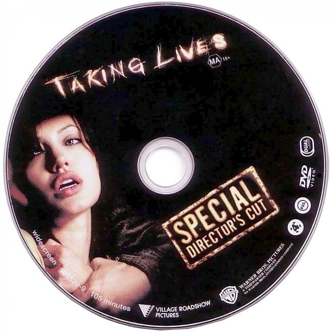 dvd cover Taking Lives - Directors Cut 2004 Disc Label Dvd Cover