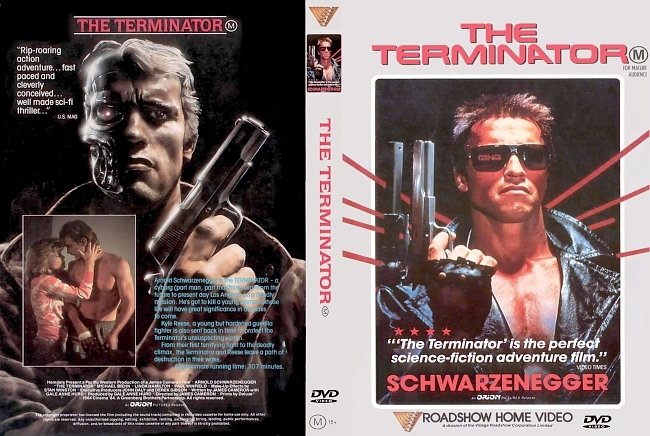 dvd cover The Terminator 1984 WS R4 - Original DVD Cover Dvd Cover