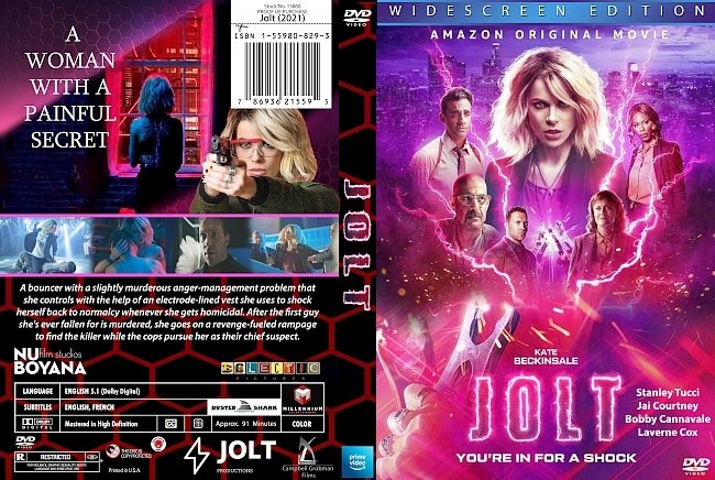 dvd cover Jolt 2021 Dvd Cover