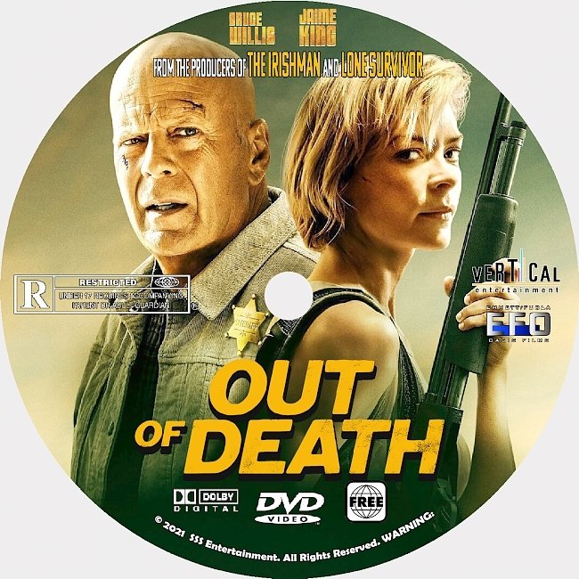 dvd cover Out Of Death 2021 Dvd Disc Dvd Cover