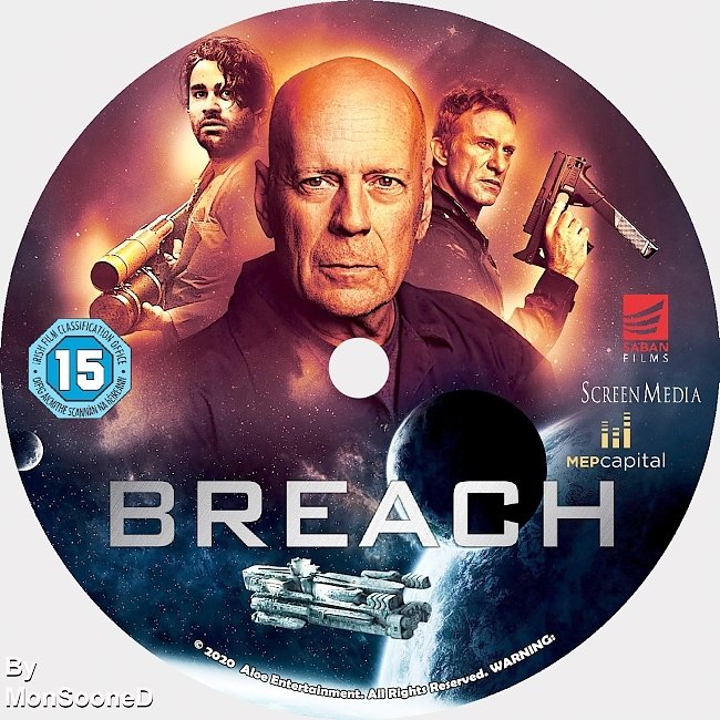 dvd cover Breach 2020 Dvd Disc Dvd Cover