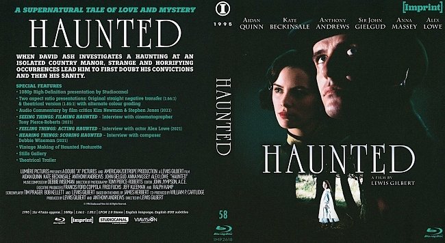 dvd cover Haunted 1995 Dvd Cover