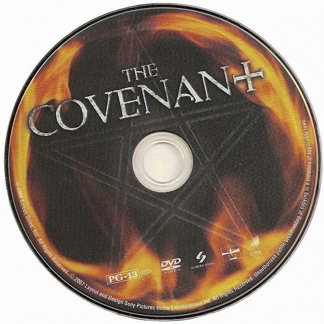 dvd cover The Covenant 2006 R1 Disc Dvd Cover